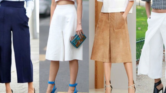 Что нужно оформить на брюки-кюлоты? фото