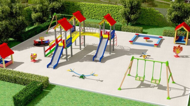  Оборудование детских игровых площадок фото
